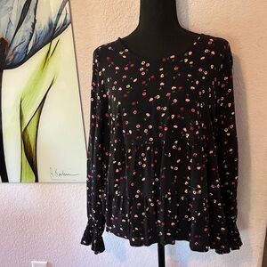 floral blouse shirt size XXL